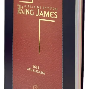 Biblia De Estudo Letra Gigante Kja Com Indice Capa Dura