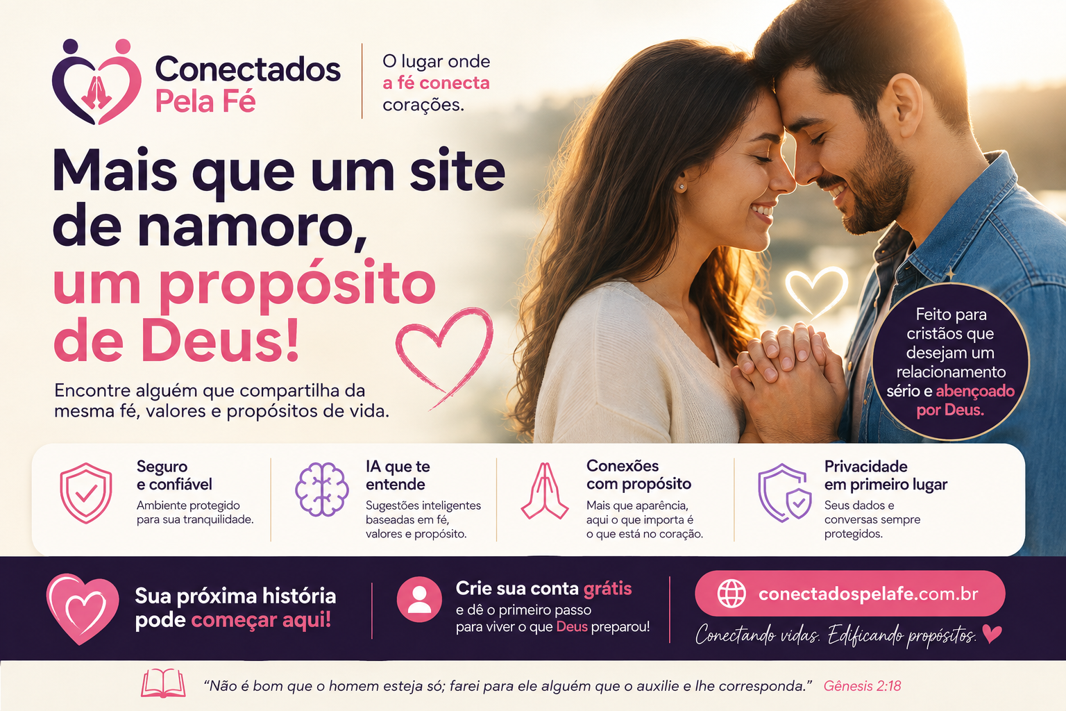 App de namoro evangélico