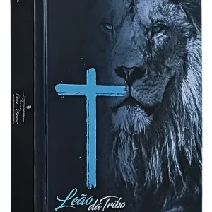 D Nq Np 2X 877654 Mlb78891331598 092024 F Biblia Sagrada Arc Letra Grande Charpa Leao De Juda Com Indice Capa Dura Almeida