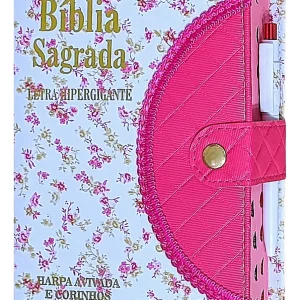D Nq Np 2X 906396 Mlb82170416412 022025 F Biblia Sagrada Com Harpa Feminina Boto Letra Hiper Gigante