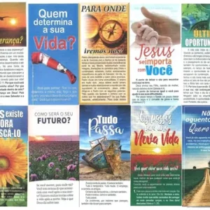 D Nq Np 604513 Mlb51078941152 082022 O Folhetos Para Evangelismo Pacote Com 1000 Un Temas Variados