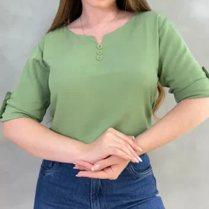 D Nq Np 629238 Mlb95953681680 102025 O Blusa Evangelica Manga Curta Viscose Social Chique Elegante