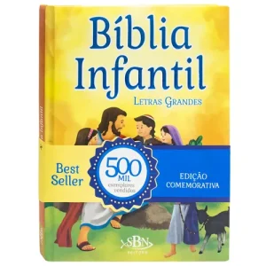 D Nq Np 647051 Mlb77323171850 072024 O Biblia Infantil Ilustrada Completa Letras Grandes Jumbo Sagrada