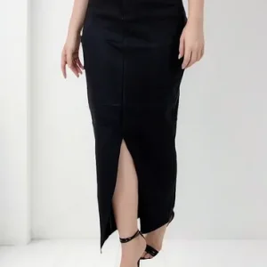 D Nq Np 647143 Mlb85030910863 052025 O Saia Longa Jeans Preto Moda Evangelica Anagrom Ref207