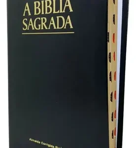 D Nq Np 666199 Mlb83866628964 042025 O Biblia Sagrada Acf Almeida Corrigida Fiel Capa Luxo Cindice Letra Gigante E Capa Preta