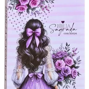 D Nq Np 666561 Mlb107415486441 022026 O Biblia Sagrada Da Mulher Charpa Letra Gigante Lilas Floral