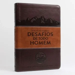 D Nq Np 684655 Mlb70237009853 062023 O Biblia De Estudo Desafios De Todo Homem Marrom