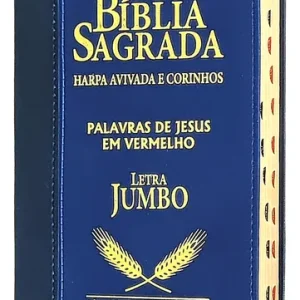 D Nq Np 711250 Mlb106112250846 022026 O Biblia Sagrada Letra Jumbo Letra Extra Gigante Com Harpa