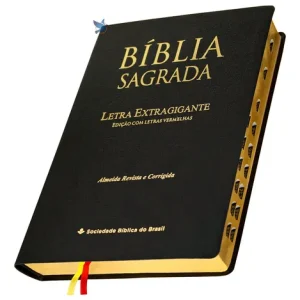 D Nq Np 714049 Mlb76003111567 042024 O Biblia Sagrada Letra Extragigante Almeida Corrigida Arc Indice Lateral Preta
