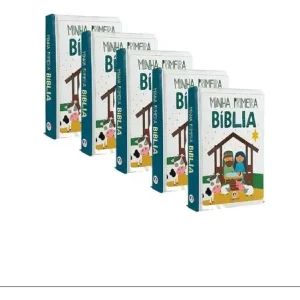 D Nq Np 717323 Mlb89536194929 082025 O Kit 5 Unidades Minha Primeira Biblia Meninos Capa Dura