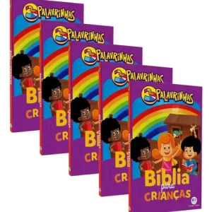 D Nq Np 720337 Mlb94145549473 102025 O Kit 5 Unidades Biblia Para Crianca 3 Palavrinhas Capa Mole