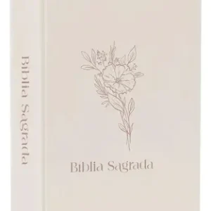 D Nq Np 733837 Mlb89812833411 082025 O Biblia Sagrada Flor Nvi Letra Normal Capa Dura