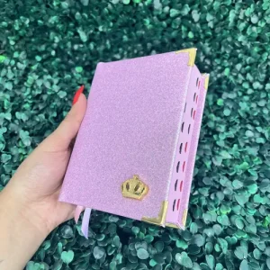 D Nq Np 738839 Mlb101915759065 122025 O Mini Biblia Feminina De Bolsa Glitter Rosa Arc Indice Hdc