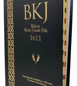 D Nq Np 757175 Mlb84814521165 052025 O Biblia King James Fiel 1611 Com Referencias Palavras De Deus E Jesus Em Vermelho E Qr Code Para Concordancia E Indice Preta