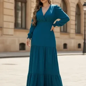 D Nq Np 761536 Mlb107467228198 032026 O Vestido Longo Feminino Moda Evangelica Princesa Bufante