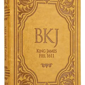 D Nq Np 788359 Mlb83558858994 042025 O Biblia Sagrada King James Fiel 1611 Letra Extra Gigante Capa Castanha