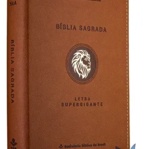 D Nq Np 791842 Mlb97911370302 112025 O Biblia Sagrada Naa Nova Almeida Atualizada Letra Supergigante Marrom