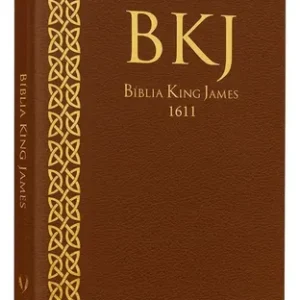 D Nq Np 797916 Mlb92318308203 092025 O Biblia King James Ultra Fina Bkj 1611 Capa Marrom Slim Sofisticada Leve Para Transporte Perfeita Para Leitura Diaria