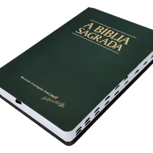 D Nq Np 824699 Mlb90380604290 082025 O Biblia Sagrada Acf Letra Gigante Capa Dura Preta Com Indice