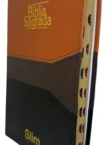 D Nq Np 839493 Mlb93903469183 102025 O Biblia Slim Media Almeida Corrigida Fiel Capa Luxo C Indice