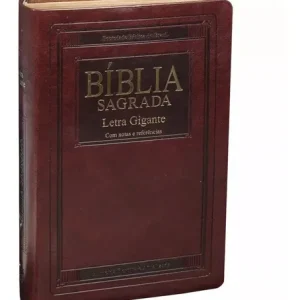 D Nq Np 855051 Mlb31359009105 072019 O Biblia Sagrada Almeida Atualizada Letra Gigante Indice Luxo Marrom