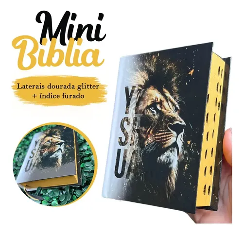 D Nq Np 862878 Mlb77901115837 072024 O Mini Biblia Infantil De Bolsa Com Indice Letra Pequena Arc Yeshua Jesus Jovem Fe