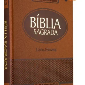 D Nq Np 866096 Mlb96890001172 112025 O Biblia Sagrada Ara Almeida Revista Atualizada Letra Gigante Com Indice Marrom Claro