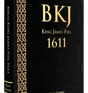 D Nq Np 892712 Mlb93307082553 092025 O Biblia King James 1611 Letra Extra Gigante Capa Luxo Preta