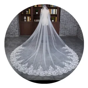 D Nq Np 898016 Mlb41534386051 042020 O Veu De Noiva Longo Casamento Mantilha Vestido Noiva 3 Mt