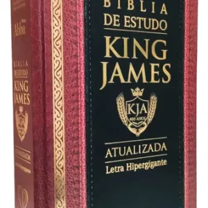 D Nq Np 904212 Mlb89508533076 082025 O Biblia De Estudo King James Atualizada Hipergigante Full Collor Capa Dura