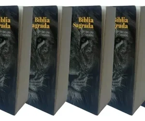 D Nq Np 925658 Mlb76598014633 052024 O Kit Com 5 Unidades Biblia Sagrada De Bolso Brochura Edicao De Promessas