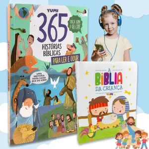 D Nq Np 950642 Mlb75588984622 042024 O Kit Livro Infantil 365 Historias Biblicas A Biblia Da Crianca Para Ler E Ouvir Audio Com Qr Code E Lindas Ilustracoes