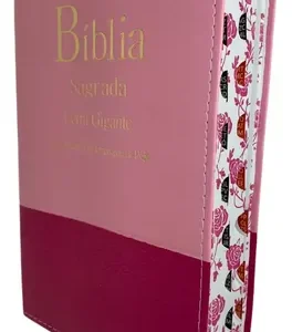 D Nq Np 959659 Mlb81425001768 122024 O Biblia Sagrada Na Linguagem De Hoje Ntlh Rosa Letra Gigante