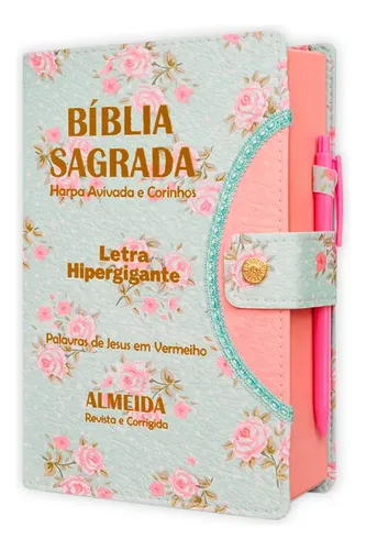 bíblia com harpa e corinhos